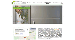 Desktop Screenshot of finestresvilafranca.com